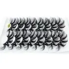 Effect Long Natural 25MM Lashes False Eyelashes 4D Mink Eye Lash Extension