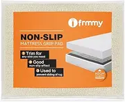 Non Slip Grip Pad for Spring and Memory Foam Mattress Keeps Mattress in Place for a Great Night's Sleep - Queen Size 59 x 79 (4.9'x 6.5')