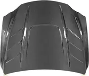 hood scoops for cars， Upgraded VersionIS Front Hood Products Compatible For Lexus IS 2012-2020 V Style Dual Side Dual Carbon Fiber Front Hood Cover