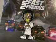 Pinzcity 2 Fast 2 Furious Tej Parker Scare Bear Hat Pin Chris “Ludacris” Bridges