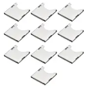 SD Memory Card Socket Holder Spring Loaded Push Type 10 Pin 10pcs