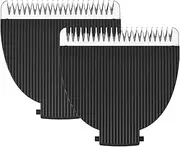 MANSPOT Black Replaceable Blade (2Pcs) Men’s Manscape Trimmer, Ceramic Blade Ball Trimmer/Shaver for Men Replacement Head