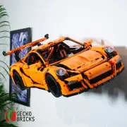 Wall mount for LEGO 42056 Car GT3 RS Technic Gecko Bricks