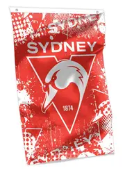 Sydney Swans AFL WALL Flag Banner