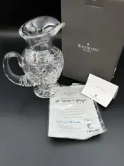 Waterford Crystal: 2001 Artisan 9" Pitcher w/ Certificate of Authenticity