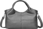 [FSD.WG] FSD. WG Leather Shoulder Bags Purses and Handbags for Women Top Handle Tote Satchel Ladies Hobo Bags