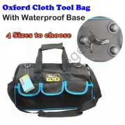 Berent Portable Durable Oxford Cloth Canvas Tool Bag w/ Multiple Pockets 4 Sizes