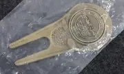 Vintage Marshall & Ilsley Golf Divot repair tool. 150th Anniversary.