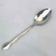 12 Pcs Update International Stainless Steel Claridge Pattern Dessert Spoon BP