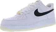 [Nike] Men's Air Force 1 '07 PRM Bronx Origins Wht/Blk-MTLC Gold (DX2305 100)