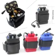 8.4V Charging Waterproof Battery Pack Case House Cover USB Charger Fit Bike Lamp