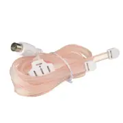 FM Dipole Antenna 75Ohm PAL Plug Connector for Stereo Sound Radio Receiver Tuner
