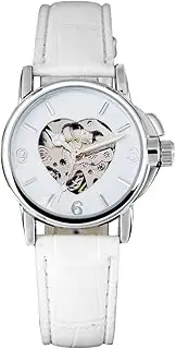 [Reginald] Watches for Women Fashion Casual Dress Watch Waterproof Butterfly Skeleton Dial Automatic Mechanical Watch