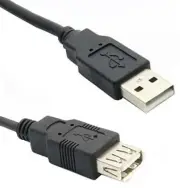 RiteAV USB 2.0 Extension Cable 10 Ft. A-A (Male-Female)