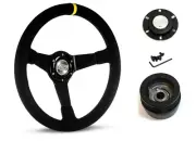 SAAS Steering Wheel SW1016S & boss for Toyota Corolla CSX Seca AE Series 1985-19 (for: Toyota)