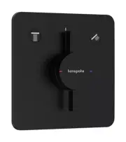 Hansgrohe mixer concealed 2 outlets 75414670 matt black