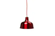 Danica Classic Dome Metal Cord Drop Pendant Light Lamp - Wine Red.