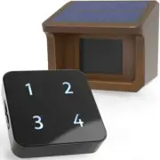 800Meters Solar Wireless Driveway Alarm Weather-Resistant Motion Sensor&Detector