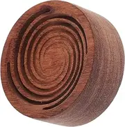 HOODANCOS Car Essential Oil Diffuser Premium Aroma Wood Decorative Aromatherapy Diffuser for Home and Vehicle Round Design for Safe and Chic Air Freshening