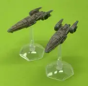 Manticore Corvette Ships (Set of 2) Wargame Miniature (No Bases)