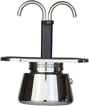 WeiLaiKeQi Stainless Steel Stovetop Espresso Maker Stovetop Kettle Pot Cappuccino Percolator Italian Coffee Maker for Restaurant Household Bar