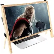 Magnifying Glasses Premium Laptop Screen Magnifier 3D Copmputer Screen Magnifier Amplifier Gaming Video Movies Enlarger Screen Amplifier for Phone Lap