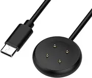 Disscool Replacement Charging Dock Cable Compatible with Fitbit Ace LTE Type C Cable Charger Stand Compatible with Google Pixel Watch 2 SmartWatch Accessories(1M/3.3FT)