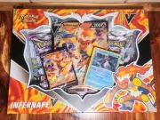 Pokemon Infernape V Collection Box Lost Origin, Fusion Strike, Astral Radiance