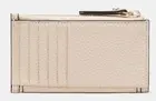 MIMCO Orbit womens LEATHER Petite Wallet In Pearl 6 Card Slots + Dust Bag