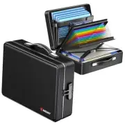 Fireproof Document Box with Fireproof Zipper, Hard Inner Shell Fireproof