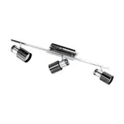 Eglo David-1 15W LED 4000K Dimmable Adjustable Spotlight - Black Chrome