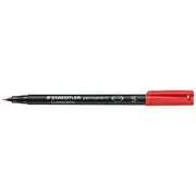 Staedtler Lumocolor Super Fine Permanent Marker Red