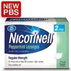 NICOTINELL 2MG LOZENGES 216 MINT 216S