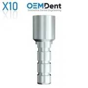 x10 Prosthetic Analog Ø4.5mm - Zimmer® Int Hex 2.5mm Compatible