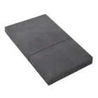NNEDSZ Bedding Double Size Folding Foam Mattress Portable Bed Mat Velvet Dark Gr