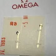 Omega Seamaster Hr & Min Domed Gold Color Dauphine Hands 11mm to the center hole