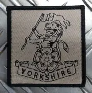 Genuine British Army Yorkshire Regiment Lion TRF Patch Badge NEW