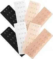 [Ipetboom] 8Pcs Extenders for Women Extension Hooks Comfort for Pregnancy Maternity Weight Gain Fits Bras Light Skin
