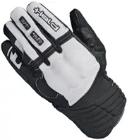 Held Hamada waterproof Motorcycle Gloves, black-white, Size S for Men Black White