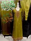 Special Hand Work Branded Chiffon Long Maxi Size Medium Bust 40 By Asim Jofa