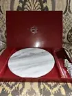 Arthur Court Gift Set Cheese Set 7 Inch Marble Cheese Board With Knife
