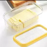 Butter Cutter Slicer Cheese Tools ABS Butter Keeper Container Box Kitchen