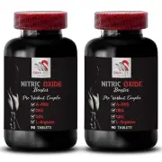 Dynamic Energy - NITRIC OXIDE BOOSTER - Pulse Power 2 Bottle 180 Tablets