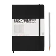 Leuchtturm1917 Agenda Notebook Medium A5 Squared - Black