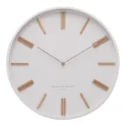 One Six Eight London ESME 40cm White Silent Wall Clock
