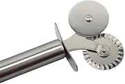 Double Roll Pizza Stainless Steel Knife Pasta Cutter Pasta Pasta Round Lace Pizza Wheel Kitchen Tools