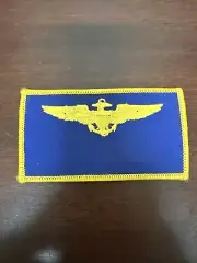 U S NAVY BATTLE SHIP DESTROYER FIGHTER PILOT JET FIGHTER patch