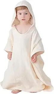 Kids Bath Towel Hooded - Full Coverage Kids Bath Towel,Full Coverage Beach Soft Absorbent Hooded for Beach, Shower