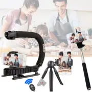Vivitar Action Sports Grip with Table Tripod and Selfie Stick for Smartphones