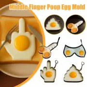Funny Middle Finger Egg Mold,DIY Kitchen Accessories,Unique Shaped Eggs Mold--.